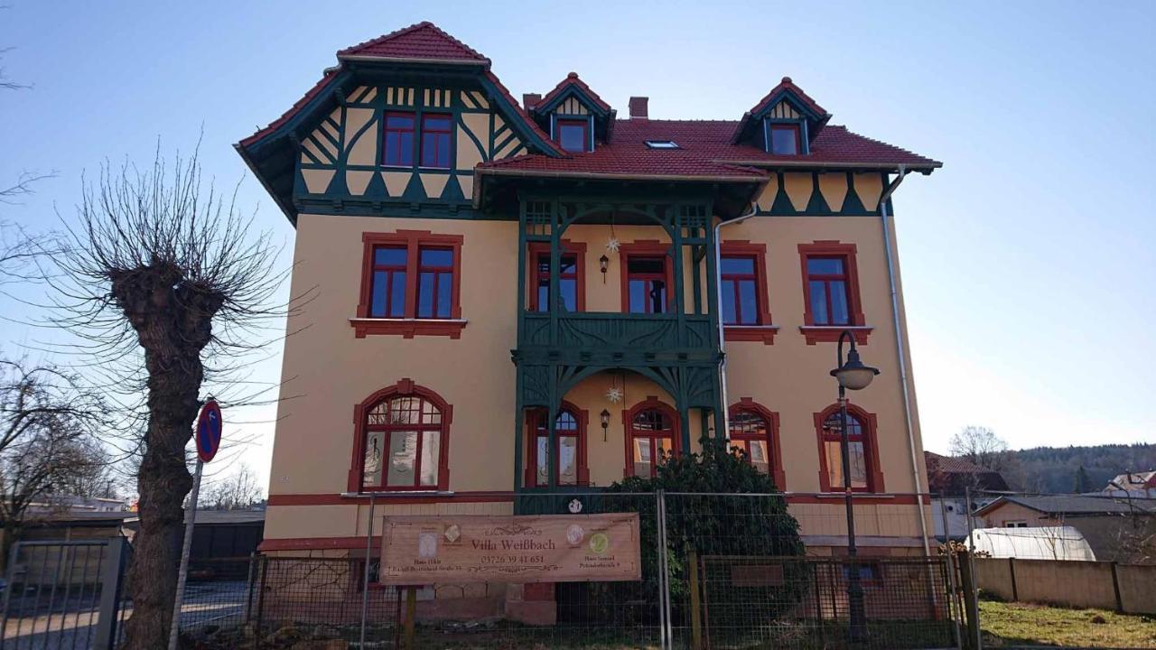 Villa Weissbach - Haus Hilda Floha Buitenkant foto